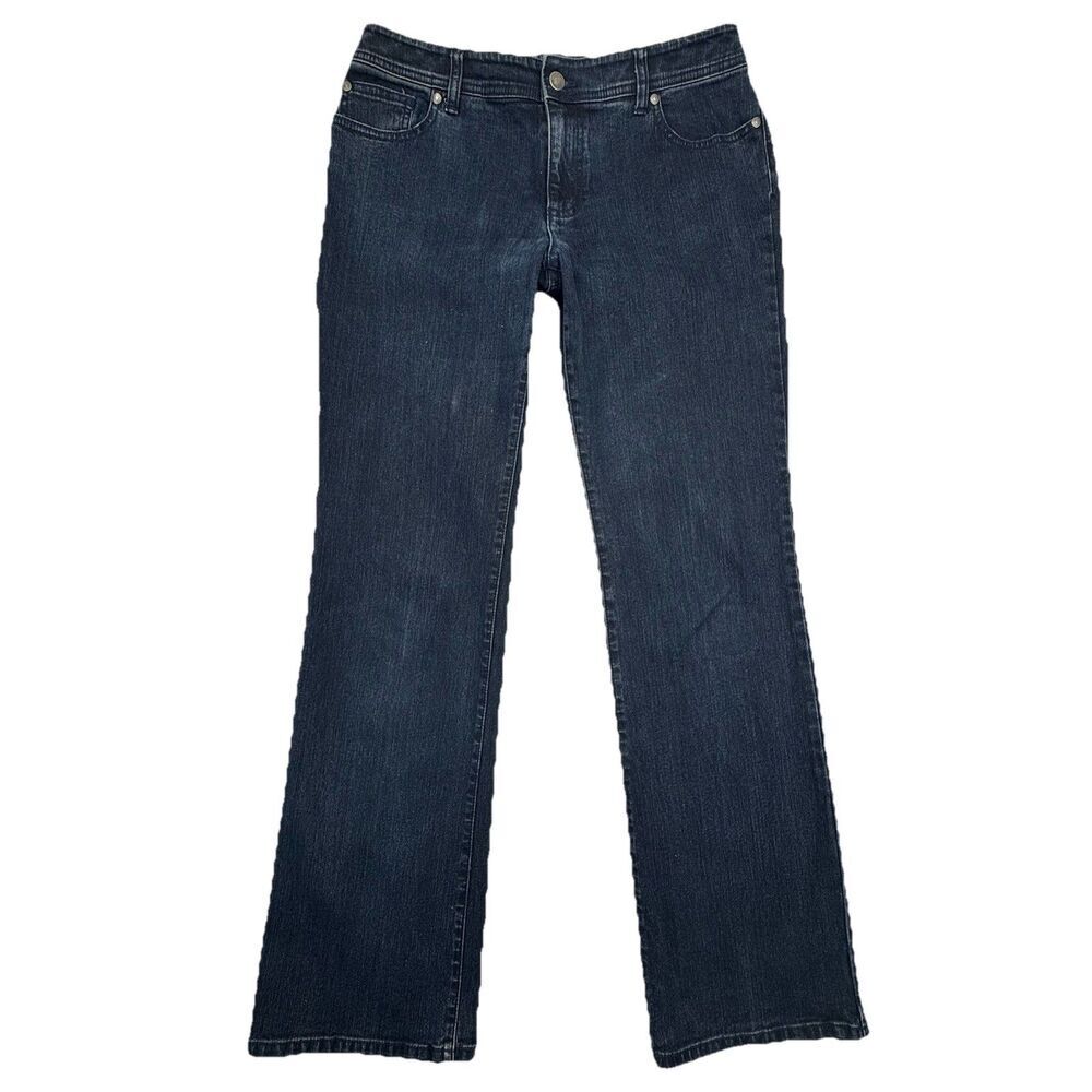 Additions by Chico’s Women’s Jeans Sz 0.5 (US 6) Bootcut Dark Wash Denim Stretch